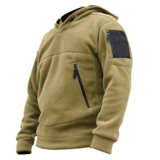 Store Erkek Polar Outdoor Kapşonlu Kombat Tactical Cepli Polar