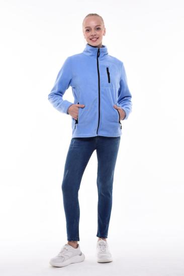 Store Kadın Polar Tam Fermuarlı Outdoor 3 Cepli Spor Polar Ceket KDN-PLR32