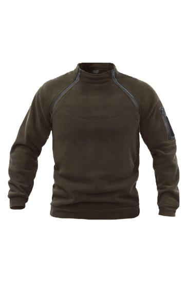 Store Erkek Polar Outdoor Fermuarlı Kombat Tactical Cepli Polar